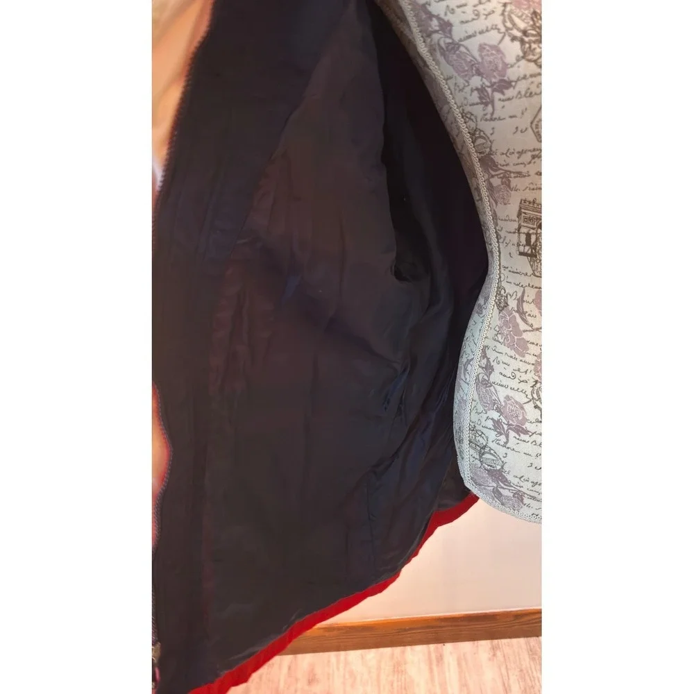 Vintage Pacific Trail Red Jacket Size‎ M Lightweight Hooded Outdoor Adventure